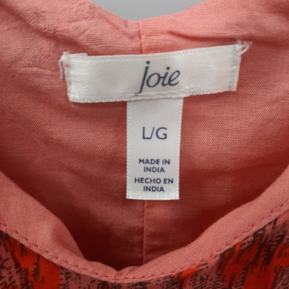 NWT Joie Bondi tiered sleeveless maxi dress sz Large - Picture 9 of 14